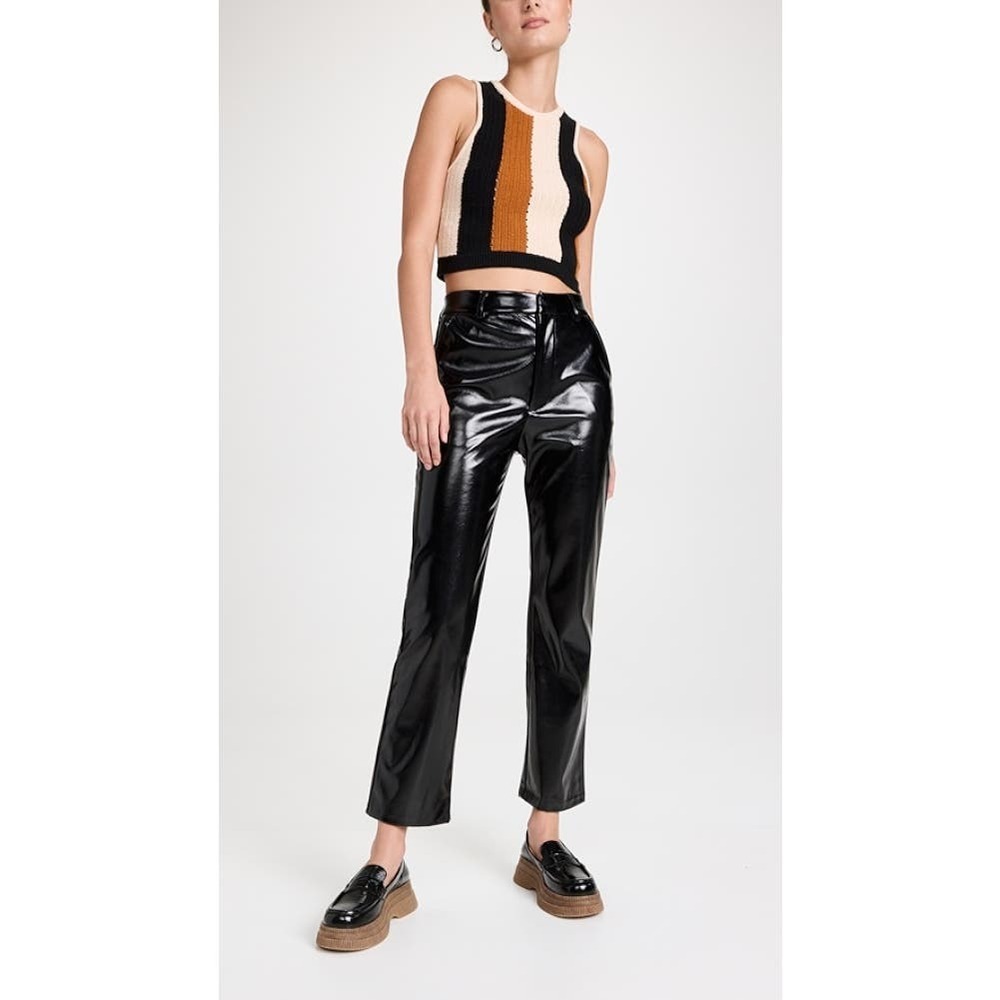 English Factory PU Pants in Black Size S
